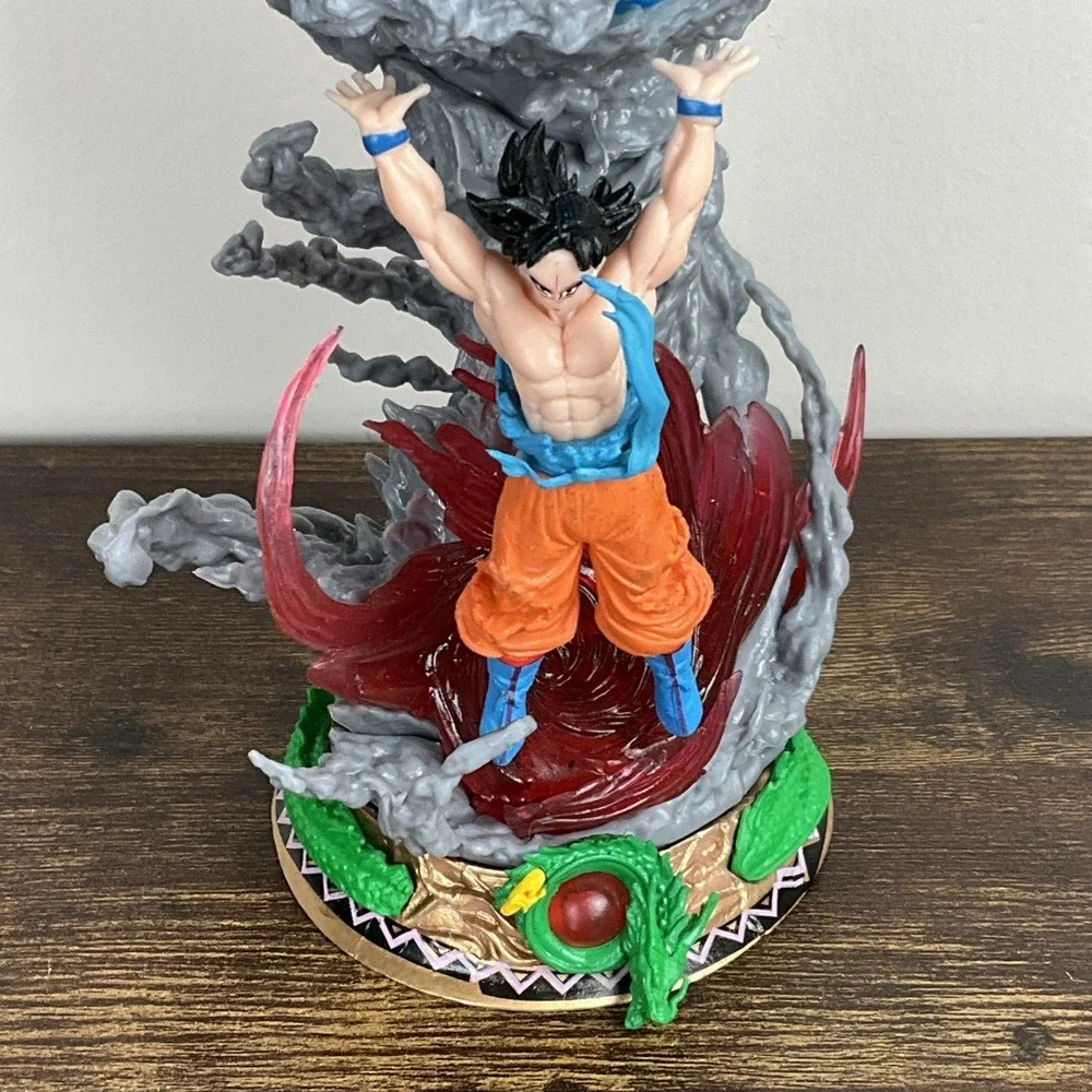 Dragon Ball Spirit Bomb Goku Action Figure 8.5 Inch Anime Collectible Figure